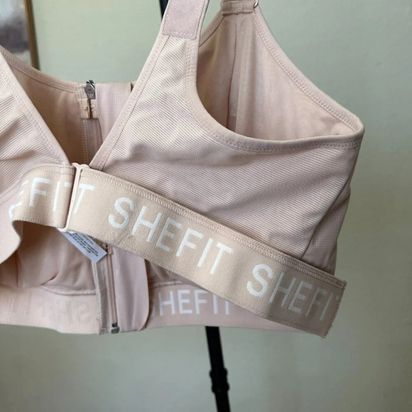 SHEFIT Ultimate Sport Bra High Impact in‎ Sandstorm Size 6 Luxe plus Size - Picture 7 of 9